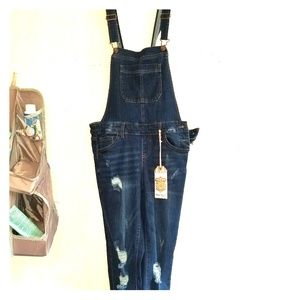 Denim Overalls